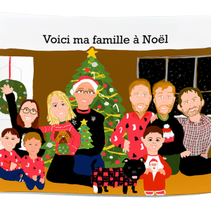 Voici ma famille à Noël
