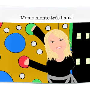 Momo monte très haut!