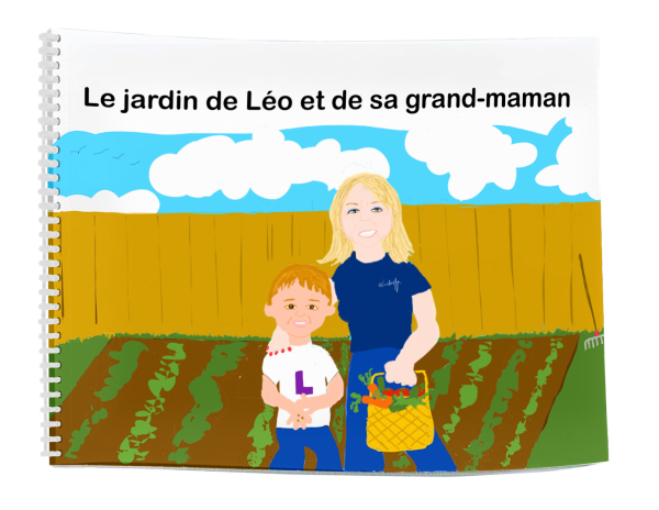 Le jardin de Léo et de sa grand-maman