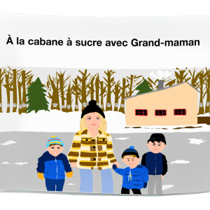 À la cabane à sucre avec Grand-maman