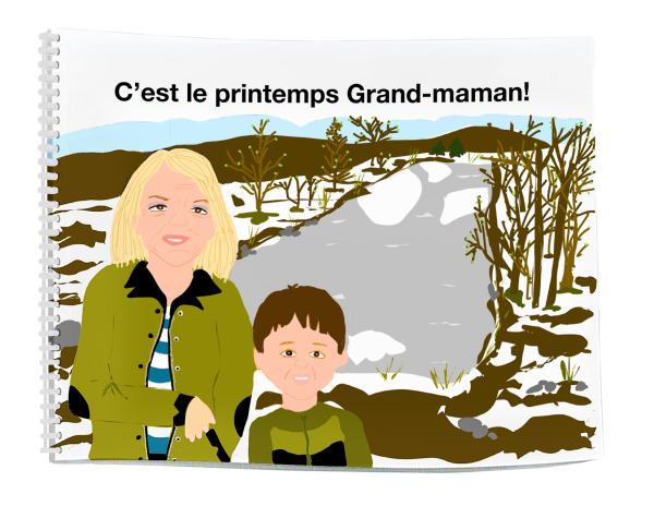 C'est le printemps Grand-maman!