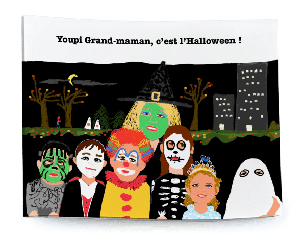 Youpi Grand-maman, c'est l'Halloween!